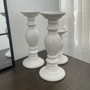 Indigo candle holder